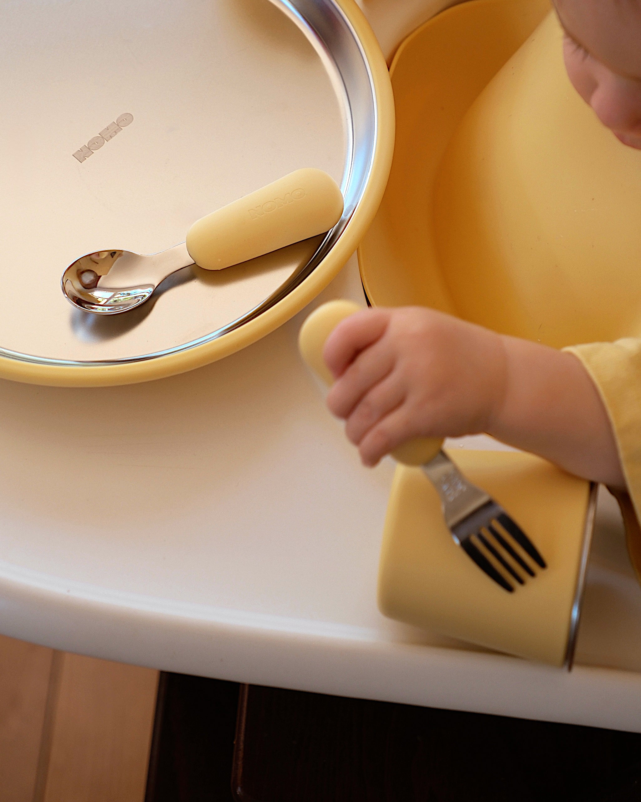 First Bites Dining Set – Butter