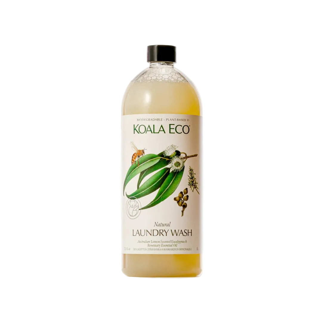 Lemon-Scented Eucalyptus & Rosemary Laundry Wash: 1L