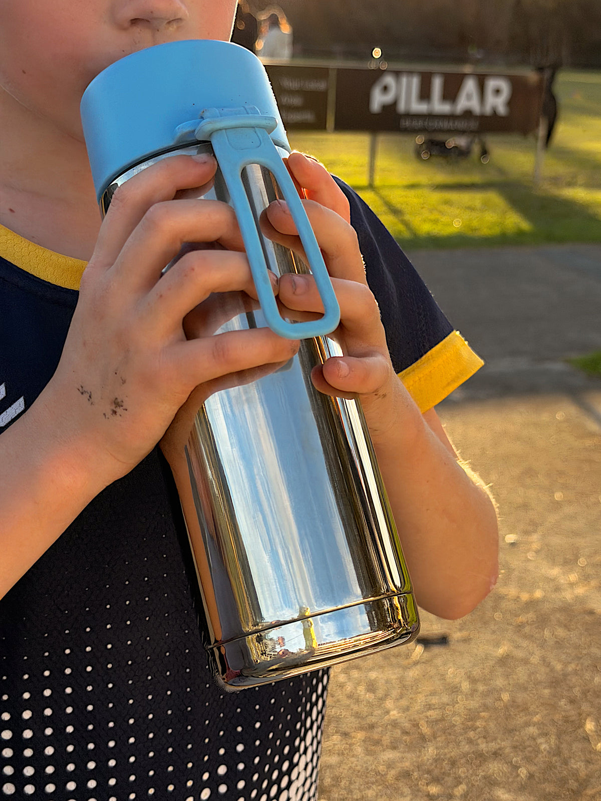 H20 Bottle Chrome
